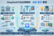 DeepSeek行业应用案例金融医疗教育场景