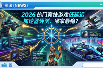 2026 热门竞技游戏低延迟加速器评测：哪家最稳？