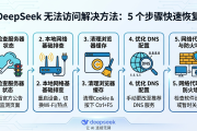 DeepSeek无法访问解决方法网络故障排查